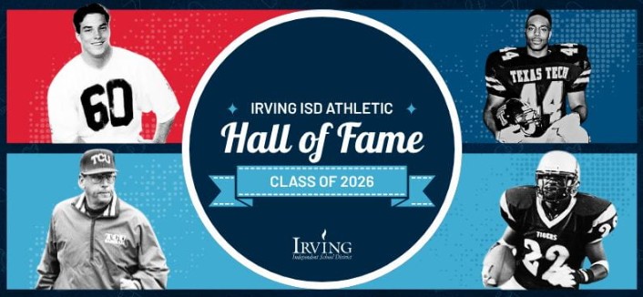 Irving ISD Announces 2026 Athletic Hall of Fame Class