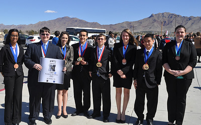 Nimitz High School Finishes 4th in State at Academic Decathlon