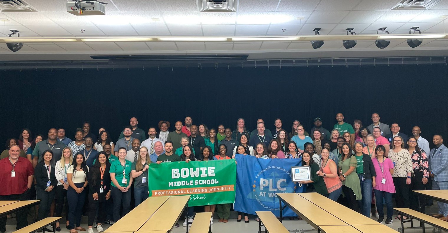 Bowie Middle School Honored as Model Professional Learning Community (PLC) by SolutionTree