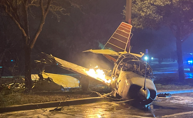 Two Injured After Airplane Crashes in Carrollton 