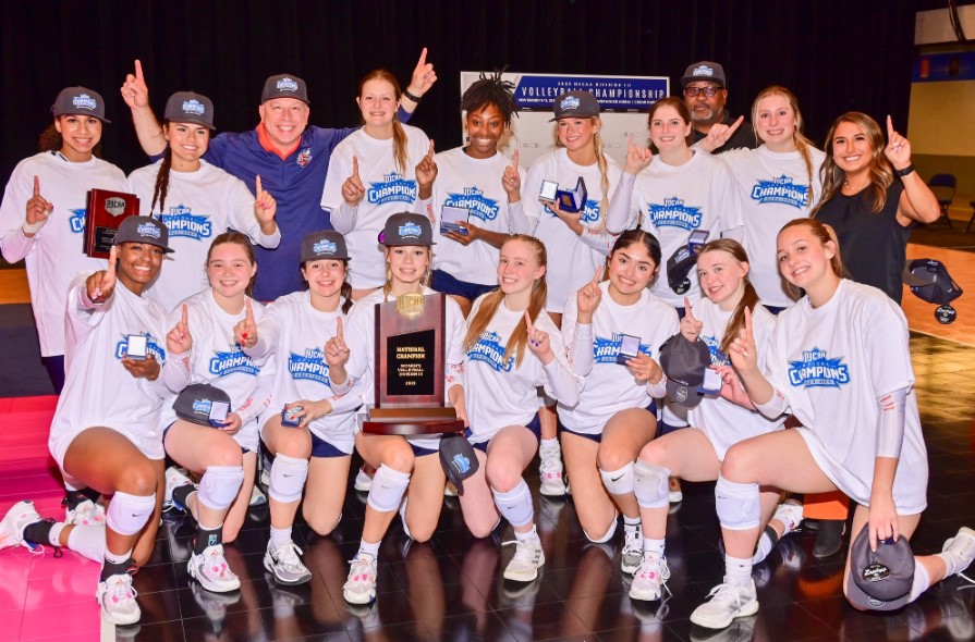 Dallas College Eastfield Makes History with Undefeated Season, Securing Second National Volleyball Title
