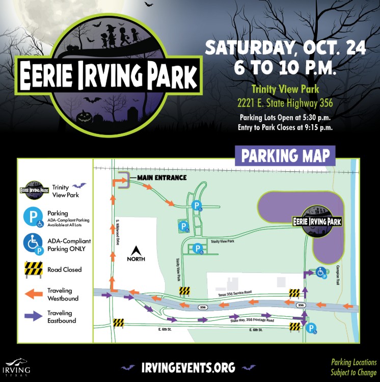 Eerie Irving Returns Oct. 24 With Free Halloween Activities, Carnival Rides and Spooky Attractions