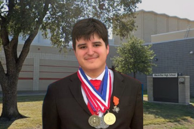 MacArthur Senior Makes Irving ISD History with Invitation to Academic Decathlon Nationals