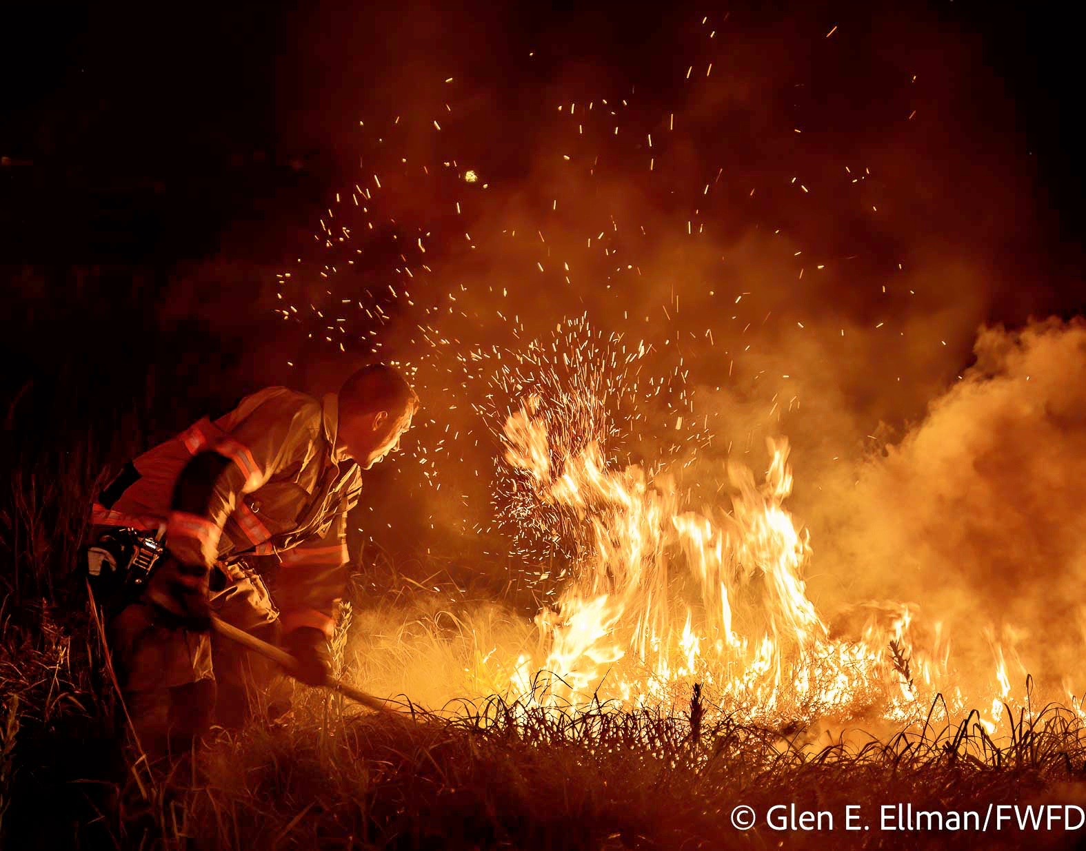 The Fort Worth Fire Department Responded to 203 Grass Fires on July 4th