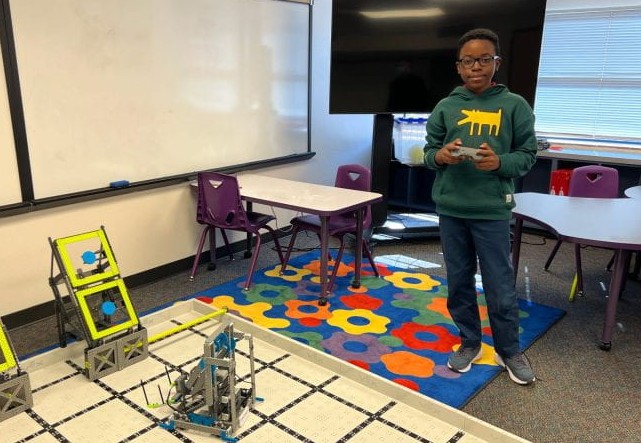 Thomas Haley Elementary Robotics Team Triumphs at Texas Competition