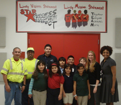 Recycling Campaign at M.C. Lively Elementary Making a Difference