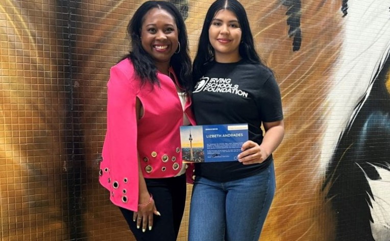 Irving HS Student Earns ISF Spark Tank Grant, Spends Summer Studying Abroad in Germany