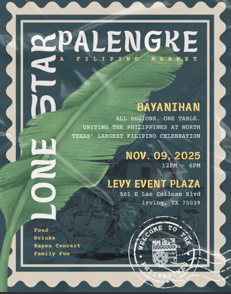 Experience the Philippines: Lone Star Palengke Takes Over Irving on November 9th