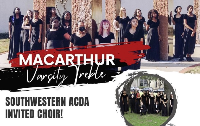 MacArthur High School Varsity Treble Choir Receives Historic Invitation to National Choral Directors Convention