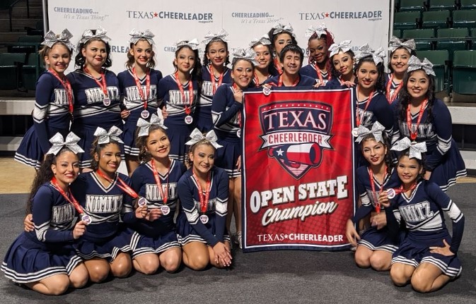 Nimitz Vikings Cheerleaders Triumph at 2024 Texas Cheerleader Open State Championship