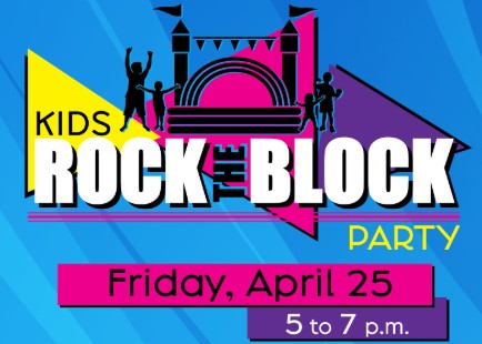 Free Family Fun at Irving's Kids Rock the Block Party on April 25th