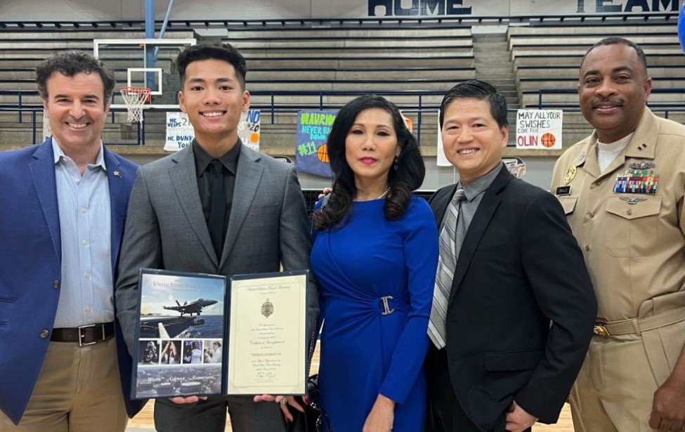 Nimitz High School Senior Receives US Naval Academy $750K Scholarship