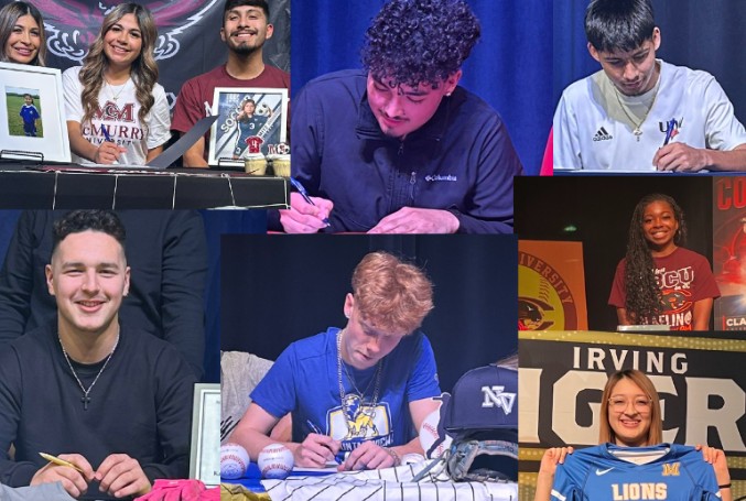 12 Irving ISD Student-Athletes Sign College Commitments on National Signing Day
